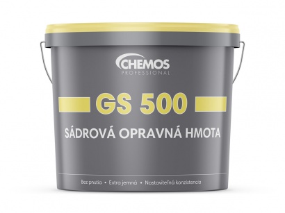 Chemos GS 500 rychleschnoucí opravná hmota 10 kg