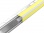Difuzor pro vnější roh LED profilu Prolight ZQAL žlutý