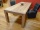 Masivní stůl jídelní dubový Modern BA na míru - Kouřová bílá