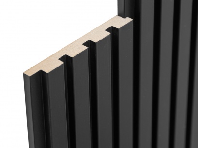 Nástěnné panely Woodele Pure Černý mat