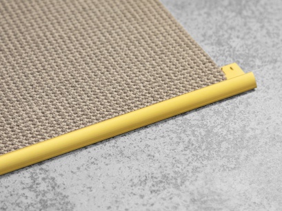 Ukončovací profil pro koberce Profilitec Carpetec MD D Zlatý do 8 mm