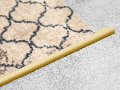 Samolepící profil pro ukončení koberců Carpetec MS Zlatý do 8 mm