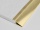 Ukončovací lišta samolepící Variotec DS Mosaz leštěná 7 ÷ 12 mm