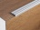 Schodová lišta samolepící Stairtec SL Stříbrná 25 x 10 x 2700