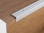 Schodová lišta šroubovací Stairtec SL Stříbrná 25 x 20 x 2700
