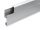 Soklová lišta Profilitec Baseboard BIM pro venkovní podlahy Stříbrná - Stříbrná